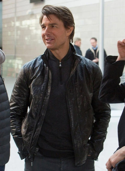 Tom Cruise Mission Impossible Rogue Nation Leather Jacket  Avanzar Leather