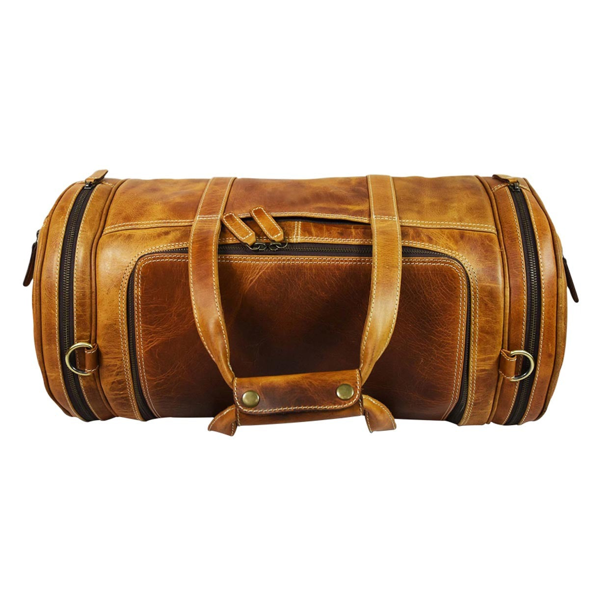 WanderLux Leather Carry-On Bag – Luxury and Convenience for Modern Travelers