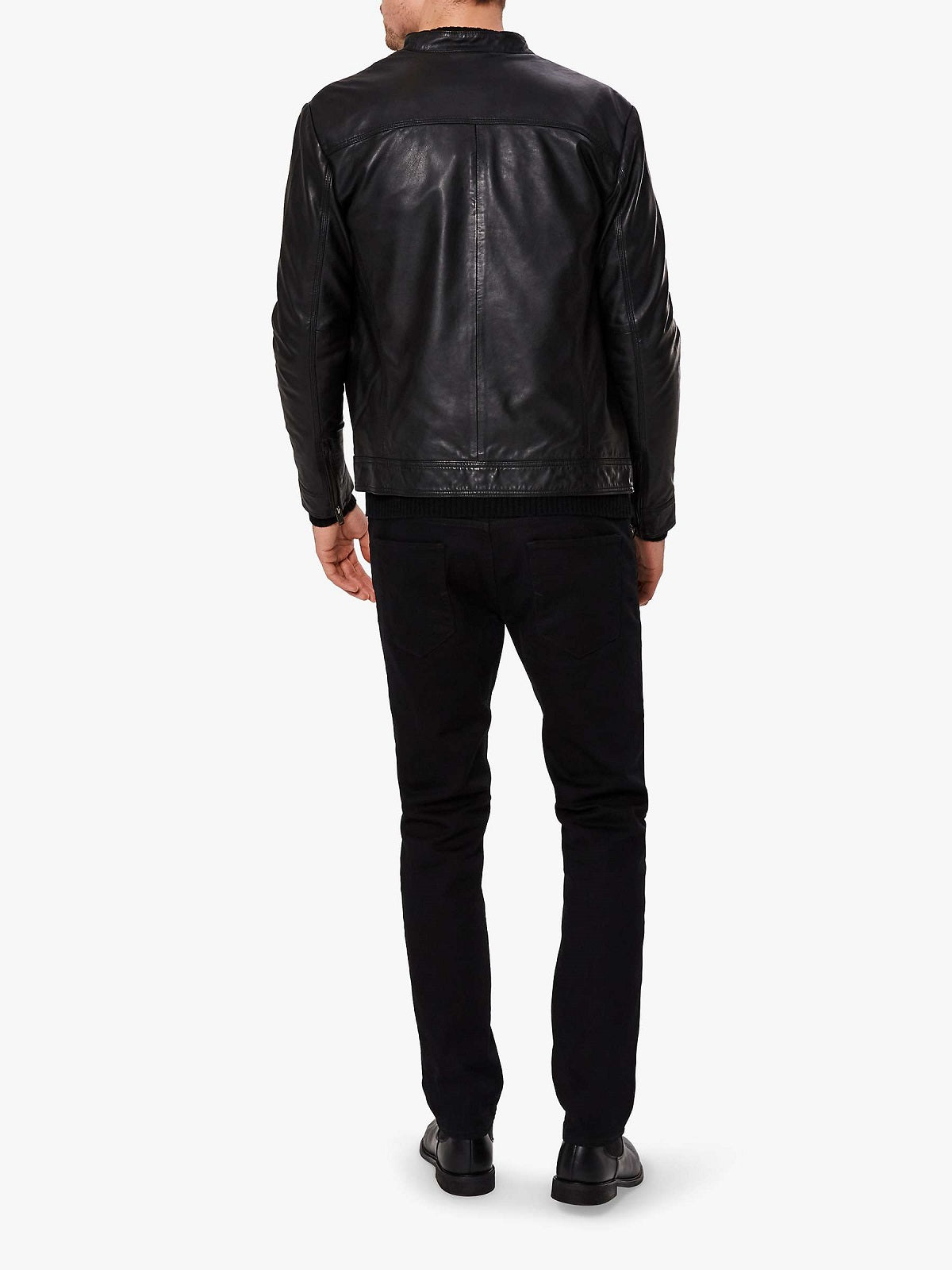 Majestic Black Jacket for Men by Avanzar