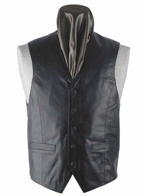 Leather Vest Premium Quality Men's Leather Vest Avanzar Leather