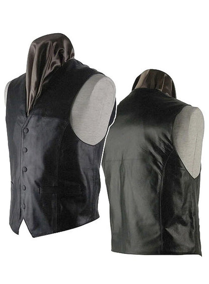 Leather Vest Premium Quality Men's Leather Vest Avanzar Leather